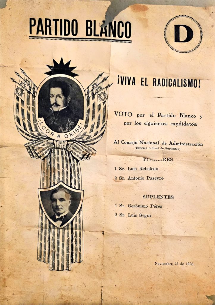 Hoja de Votación 1928
